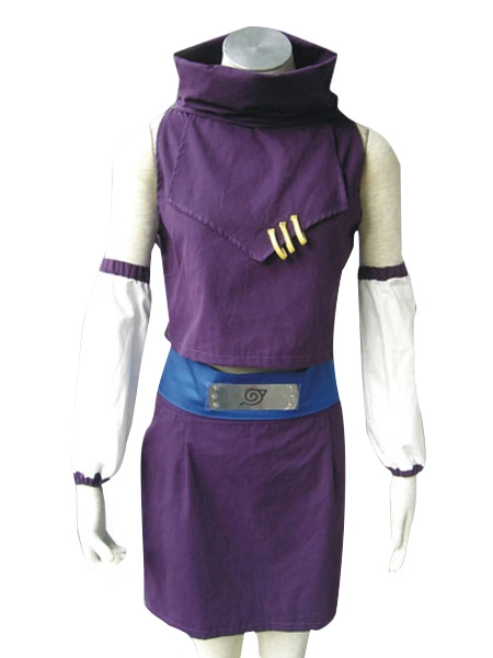 Halloween Traje De Color Púrpura De Ino Yamanaka Para Cosplay De Naruto 4 Halloween Traje De Color Púrpura De Ino Yamanaka Para Cosplay De Naruto - Imagen 2
