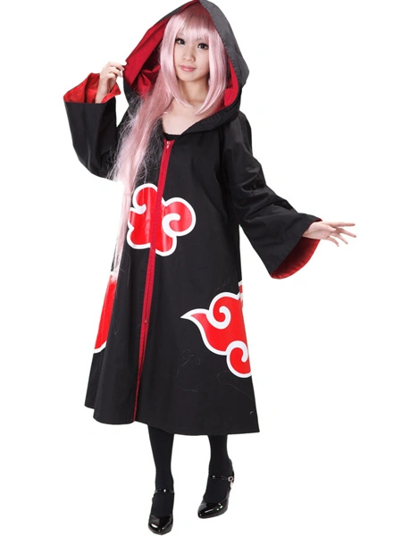 Halloween Naruto Akatsuki Halloween Cosplay Costume 2 Halloween Naruto Akatsuki Halloween Cosplay Costume