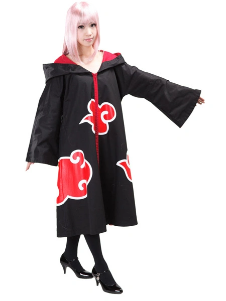 Halloween Naruto Akatsuki Halloween Cosplay Costume 3 Halloween Naruto Akatsuki Halloween Cosplay Costume - Imagen 2