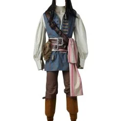 Halloween Carnaval Disfraz Gris Con Cinta Para La Cabeza Con Accesorios -Halloween Ventas 201706271753366307739