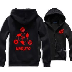 Halloween Carnaval Naruto Sharingan Halloween Cosplay Hoodie Cool Japonés Hoodie