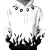 Naruto Uzumaki Hokage Anime Hoodie Halloween Cosplay Hoodie