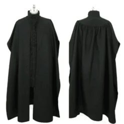 Profesor Snape Disfraz De Cosplay Harry Potter Traje Negro Conjunto De Dos Piezas Halloween