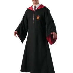 Disfraz De Harry Potter Para Hombre, Bata De Gryffindor, Uniforme Y Corbata, Halloween