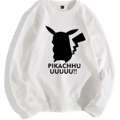 Sudadera Con Capucha De Anime Negro Pikachu Imprimir Cuello Redondo Sudadera Mercancía De Anime Halloween -Halloween Ventas 201905171430208548940