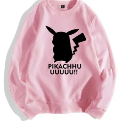 Sudadera Con Capucha De Anime Negro Pikachu Imprimir Cuello Redondo Sudadera Mercancía De Anime Halloween -Halloween Ventas 201905171430211484176