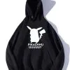 Sudadera Negra Con Capucha Pikachu Con Estampado De Anime De Manga Larga Anime Merchandise Halloween -Halloween Ventas 201905171430222647873