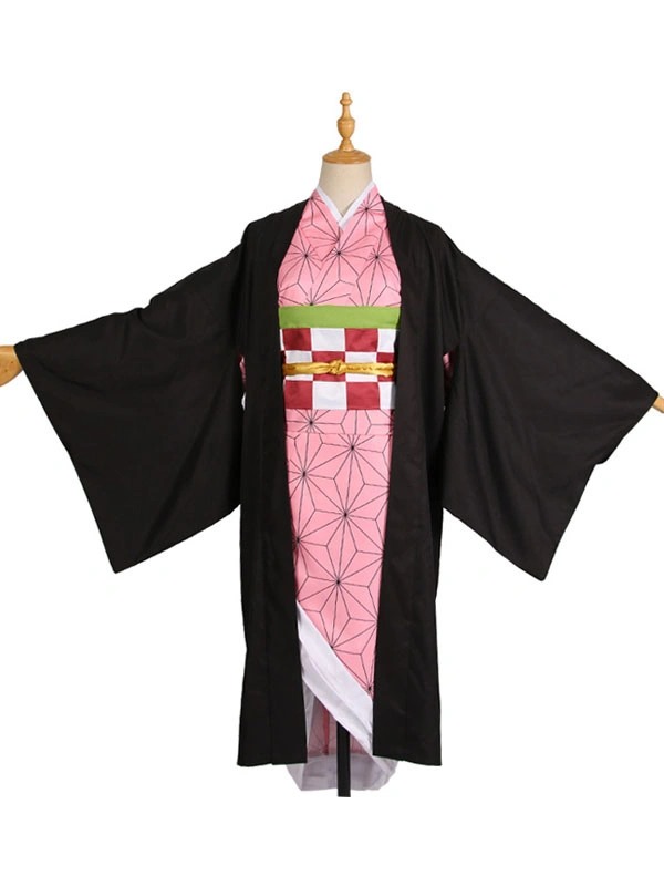 Halloween Disfraz Carnaval Anime Japonés Cosplay Demon Slayer Kimetsu No Yaiba Kamado Nezuko Rosado Traje De Cosplay Halloween Carnaval 4 Halloween Disfraz Carnaval Anime Japonés Cosplay Demon Slayer Kimetsu No Yaiba Kamado Nezuko Rosado Traje De Cosplay Halloween Carnaval - Imagen 2