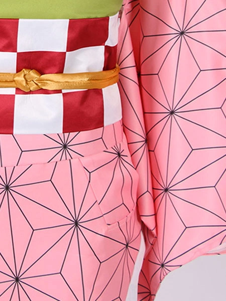 Halloween Disfraz Carnaval Anime Japonés Cosplay Demon Slayer Kimetsu No Yaiba Kamado Nezuko Rosado Traje De Cosplay Halloween Carnaval 8 Halloween Disfraz Carnaval Anime Japonés Cosplay Demon Slayer Kimetsu No Yaiba Kamado Nezuko Rosado Traje De Cosplay Halloween Carnaval - Imagen 6