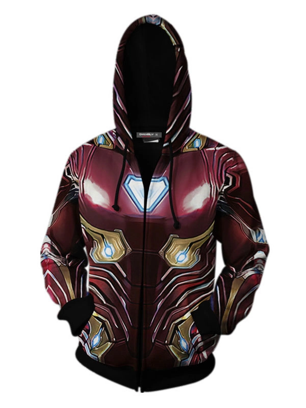 Sudadera Con Capucha De Anime Rojo Marvel Comics Avengers 5 Ironman Tony Stark Impresión En 3D Mercancía De Anime Halloween 3 Sudadera Con Capucha De Anime Rojo Marvel Comics Avengers 5 Ironman Tony Stark Impresión En 3D Mercancía De Anime Halloween