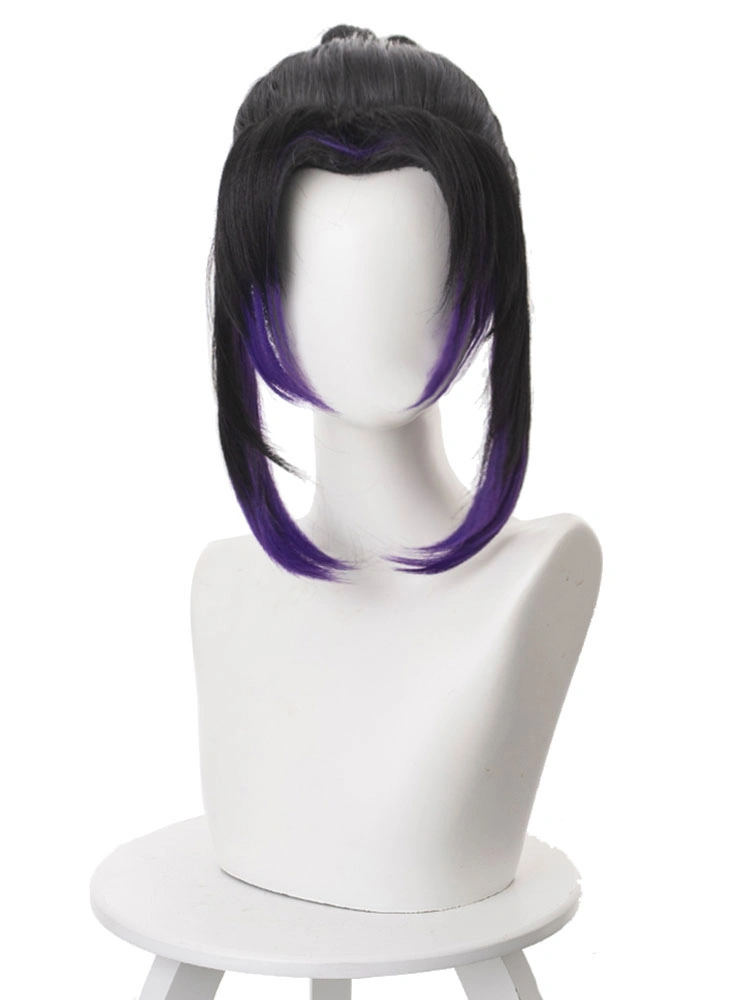 Halloween Disfraz Carnaval Demon Slayer: Kimetsu No Yaiba Cosplay Peluca Kochou Shinobu Japanese Anime Cosplay Pelucas Carnaval 3 Halloween Disfraz Carnaval Demon Slayer: Kimetsu No Yaiba Cosplay Peluca Kochou Shinobu Japanese Anime Cosplay Pelucas Carnaval