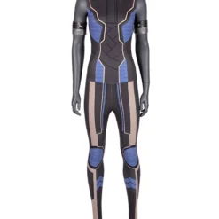 Halloween Carnaval Traje De Película De Cosplay Negro Parduzco Piel Sintética Pantera Negra Shuri Marvel Comics Cosplay -Halloween Ventas 201908281546505408938