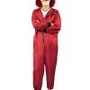 Halloween Carnaval La Casa De Papel Money Heist Disfraz Rojo Salvador Dalí Jumpsuit Mono Con Cremallera 2023
