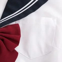 Halloween Carnaval Traje De Uniforme Escolar Uniforme Escolar Lazos De Poliéster Blanco Artículos De Anime -Halloween Ventas 201912021839536233984