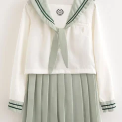 Halloween Carnaval Uniforme Escolar Uniforme Escolar Conjunto Pastel Verde Arcos De Poliéster Mercancía De Anime