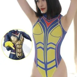 Halloween Avispa Ropa De Baño Marvel Comics Anime Traje De Baño