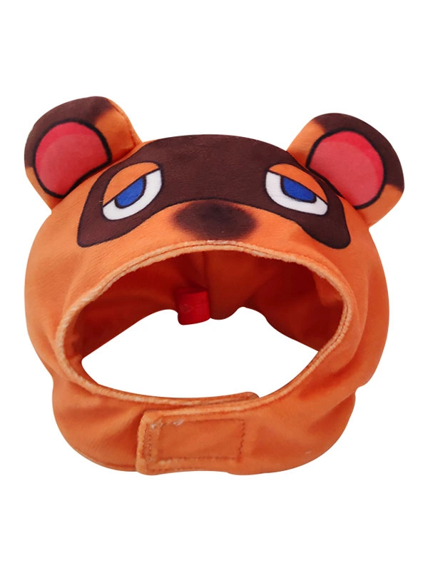 Halloween Traje De Cosplay Sombrero Animal Crossing New Horizon Tom Nook Sombrero Admiten Apoyo De La Foto Del Animal Doméstico 4 Halloween Traje De Cosplay Sombrero Animal Crossing New Horizon Tom Nook Sombrero Admiten Apoyo De La Foto Del Animal Doméstico - Imagen 2