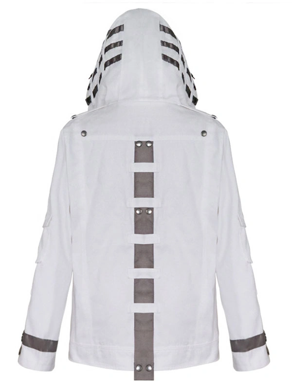 Halloween Juego PUBG Playerunknowns Battlegrounds Cosplay Disfraces Chaqueta Con Capucha 6 Halloween Juego PUBG Playerunknowns Battlegrounds Cosplay Disfraces Chaqueta Con Capucha - Imagen 4