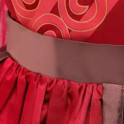 Disfraz De Niños Halloween Disney Mulan 2023 Vestido Rojo Del Traje De Cosplay Hua Mulan Para Niños Disfraz Halloween -Halloween Ventas 202006191012029093619