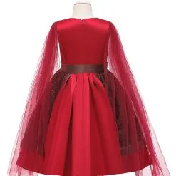 Disfraz De Niños Halloween Disney Mulan 2023 Vestido Rojo Del Traje De Cosplay Hua Mulan Para Niños Disfraz Halloween -Halloween Ventas 202006191012040268792