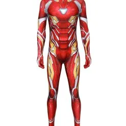 Halloween Zentai Del Traje De Cosplay Del Mono Marvel Avengers Iron Man, Tony Stark