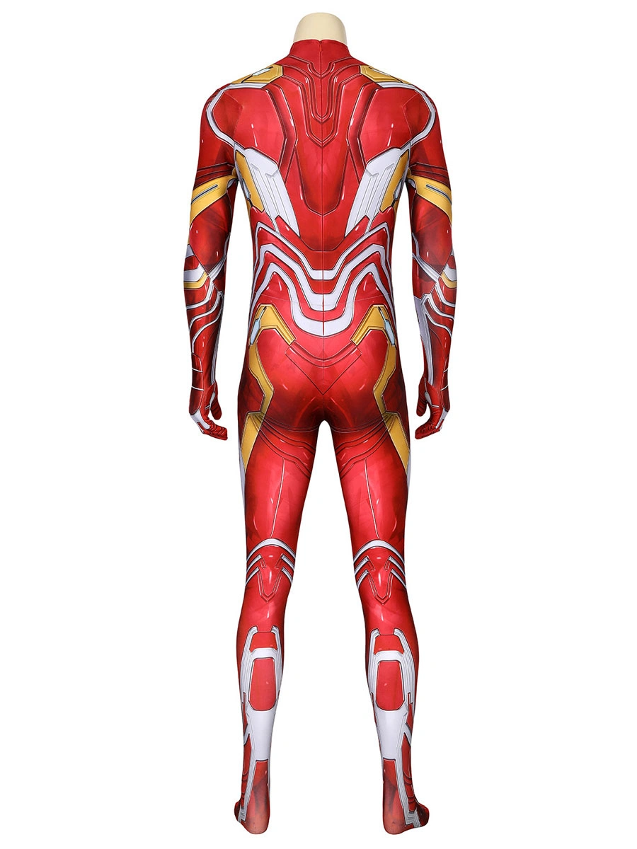 Halloween Zentai Del Traje De Cosplay Del Mono Marvel Avengers Iron Man, Tony Stark 6 Halloween Zentai Del Traje De Cosplay Del Mono Marvel Avengers Iron Man, Tony Stark - Imagen 4