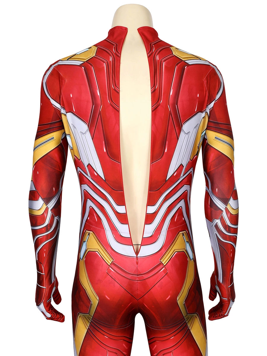 Halloween Zentai Del Traje De Cosplay Del Mono Marvel Avengers Iron Man, Tony Stark 12 Halloween Zentai Del Traje De Cosplay Del Mono Marvel Avengers Iron Man, Tony Stark - Imagen 10