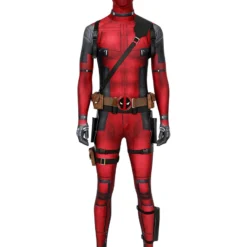 Marvel Comics Dead Pool Outfit Disfraz De Cosplay Traje De Versión De Lujo De Halloween