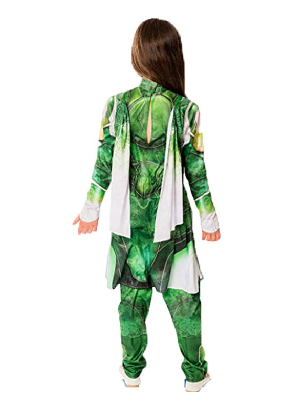 Niños Halloween Cosplay Green Top Pantalones Polyester Set Niños Cosplay Disfraces 4 Niños Halloween Cosplay Green Top Pantalones Polyester Set Niños Cosplay Disfraces - Imagen 3