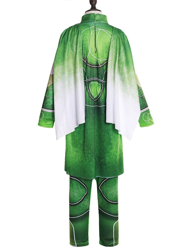 Niños Halloween Cosplay Green Top Pantalones Polyester Set Niños Cosplay Disfraces 7 Niños Halloween Cosplay Green Top Pantalones Polyester Set Niños Cosplay Disfraces - Imagen 6