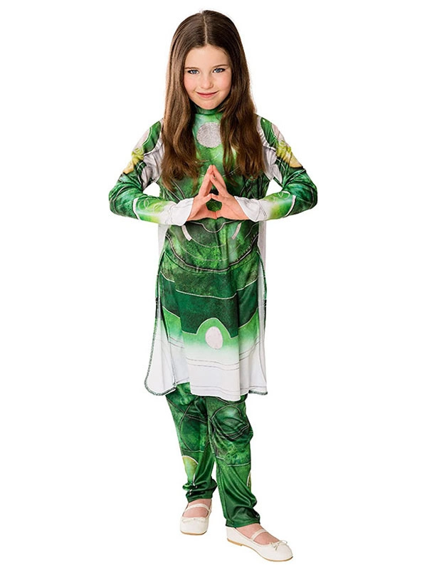 Niños Halloween Cosplay Green Top Pantalones Polyester Set Niños Cosplay Disfraces 2 Niños Halloween Cosplay Green Top Pantalones Polyester Set Niños Cosplay Disfraces