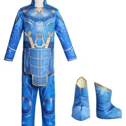 Niños Halloween Cosplay Azul Pantalones Calzado Poliéster Conjunto Niños Cosplay Disfraces 12 Niños Halloween Cosplay Azul Pantalones Calzado Poliéster Conjunto Niños Cosplay Disfraces -Halloween Ventas 202203101633581128984