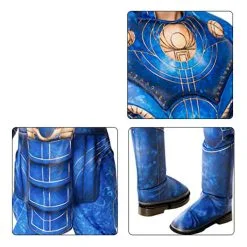 Niños Halloween Cosplay Azul Pantalones Calzado Poliéster Conjunto Niños Cosplay Disfraces 14 Niños Halloween Cosplay Azul Pantalones Calzado Poliéster Conjunto Niños Cosplay Disfraces -Halloween Ventas 202203101634002013946