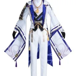 Juego Genshin Impact Kamisato Ayato Trajes Halloween Carnaval Traje Cosplay