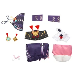 Juego Genshin Impact Yun Jin Cosplay Disfraz Conjunto Completo Traje De Halloween Sin Peluca Y Zapatos -Halloween Ventas 202203291521375222873