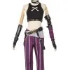 Juego League Of Legends Arcane Jinx PU Cuero Tank Top Corto Y Pantalones Cortos Uniforme Trajes Halloween Carnaval Traje Cosplay Disfraz 1 Juego League Of Legends Arcane Jinx PU Cuero Tank Top Corto Y Pantalones Cortos Uniforme Trajes Halloween Carnaval Traje Cosplay Disfraz -Halloween Ventas 202203301349459386056