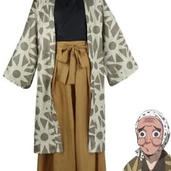 Demon Slayer: Kimetsu No Yaiba Haganezuka Hotaru Kimono Cosplay Set Trajes Halloween Carnival Suit