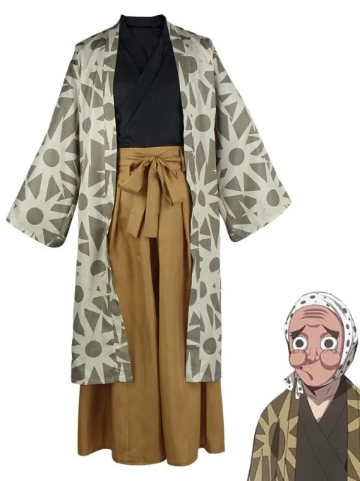 Demon Slayer: Kimetsu No Yaiba Haganezuka Hotaru Kimono Cosplay Set Trajes Halloween Carnival Suit -Halloween Ventas 202207051140353184794