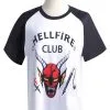 TV Drama Stranger Things Temporada 4 The Hellfire Club Camisa De Manga Corta Disfraz De Cosplay De Halloween -Halloween Ventas 202207251354081687411