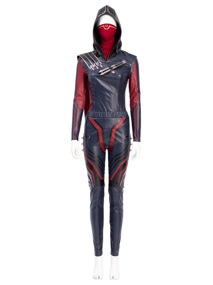 Juego Apex Legends Wraith Renee Hope Blasey S13 Traje Original Traje De Cosplay De Halloween Conjunto Completo (13 Piezas) Sin Zapatos 6 Juego Apex Legends Wraith Renee Hope Blasey S13 Traje Original Traje De Cosplay De Halloween Conjunto Completo (13 Piezas) Sin Zapatos - Imagen 4