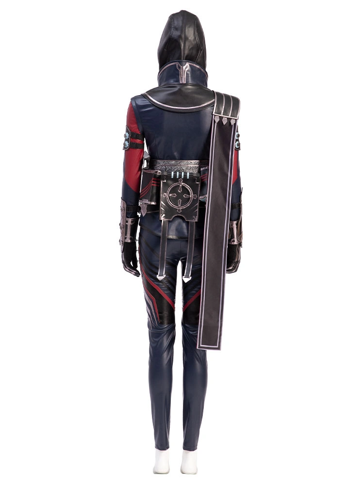 Juego Apex Legends Wraith Renee Hope Blasey S13 Traje Original Traje De Cosplay De Halloween Conjunto Completo (13 Piezas) Sin Zapatos 5 Juego Apex Legends Wraith Renee Hope Blasey S13 Traje Original Traje De Cosplay De Halloween Conjunto Completo (13 Piezas) Sin Zapatos - Imagen 3