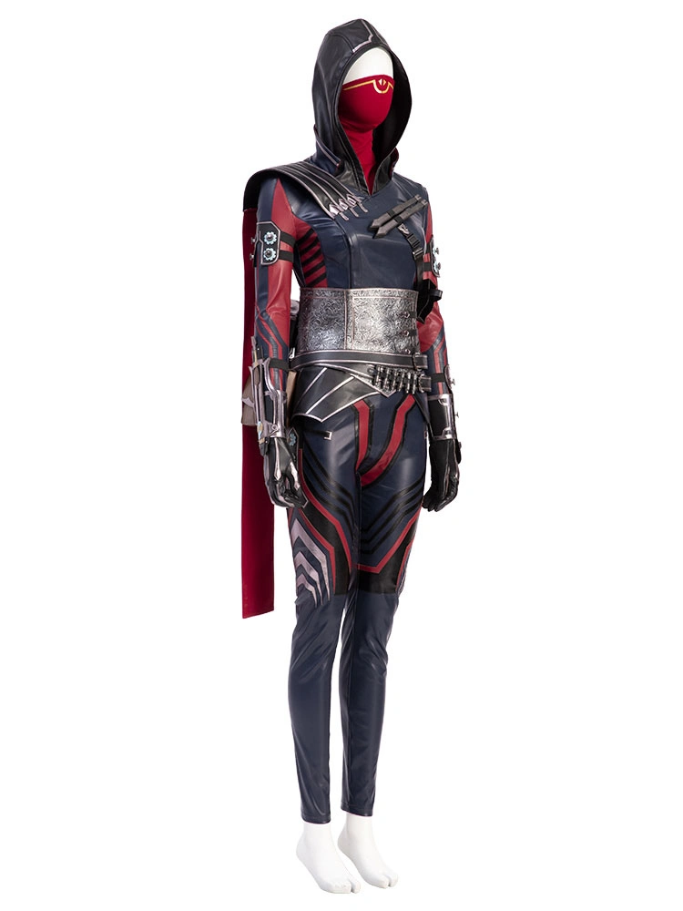 Juego Apex Legends Wraith Renee Hope Blasey S13 Traje Original Traje De Cosplay De Halloween Conjunto Completo (13 Piezas) Sin Zapatos 4 Juego Apex Legends Wraith Renee Hope Blasey S13 Traje Original Traje De Cosplay De Halloween Conjunto Completo (13 Piezas) Sin Zapatos - Imagen 2