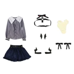 Vtuber Nijisanji Kuzuha Sanya Mujeres Vestido Trajes Halloween Cosplay Disfraces -Halloween Ventas 202208041813504763570