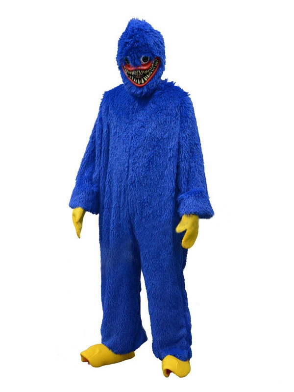 Poppy Playtime Huggy Wuggy Disfraz De Felpa Vestido Fans Del Juego Fiesta Mardi Gras Halloween Mono De Dibujos Animados 5 Poppy Playtime Huggy Wuggy Disfraz De Felpa Vestido Fans Del Juego Fiesta Mardi Gras Halloween Mono De Dibujos Animados - Imagen 4