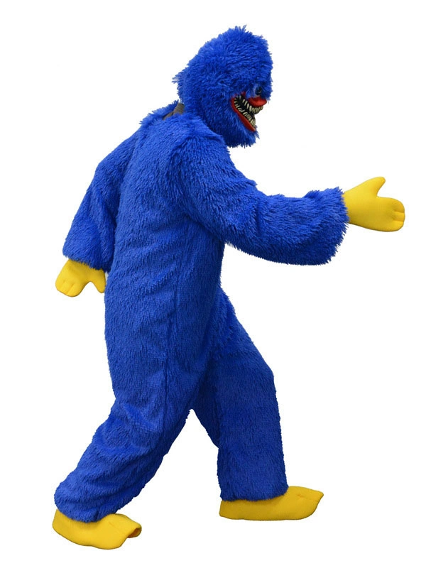 Poppy Playtime Huggy Wuggy Disfraz De Felpa Vestido Fans Del Juego Fiesta Mardi Gras Halloween Mono De Dibujos Animados 6 Poppy Playtime Huggy Wuggy Disfraz De Felpa Vestido Fans Del Juego Fiesta Mardi Gras Halloween Mono De Dibujos Animados - Imagen 5