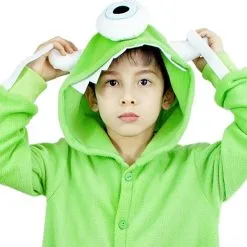 Disfraces De Halloween Para Niños Mono Verde De Halloween Mono De Poliéster De Fibra De Poliéster Para Niños -Halloween Ventas 202208251424180048377