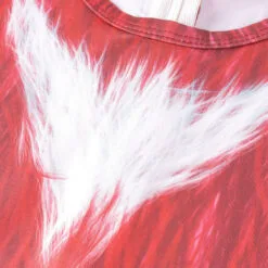 Disfraces De Halloween Para Niños Máscara De Mono De Niño De Leotardo De Poliéster De Fibra De Poliéster De Halloween Rojo -Halloween Ventas 202208251424189524908