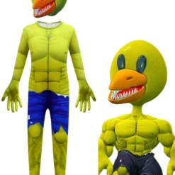 Rainbow Friends Disfraz Infantil De Halloween Yellow Rainbow Friends