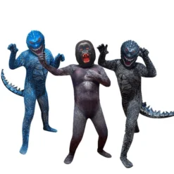 Monster King Godzilla Vs King Kong Ropa Disfraz De Cosplay De Halloween Para Niños