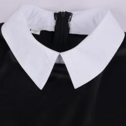 The Addams Family TV Cosplay Wednesday Disfraces De Halloween De Manga Larga -Halloween Ventas 202302141710166456375